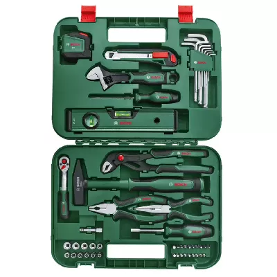 مجموعه 52 عددی ابزار دستی بوش مدل حرفه ای کد PRO BOX 1600A02BY7