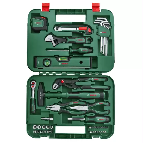 مجموعه 52 عددی ابزار دستی بوش مدل حرفه ای کد PRO BOX 1600A02BY7