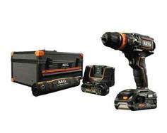 دریل پیچ گوشتی چکشی شارژی براشلس آاگ 18 ولت مدل BSB18CBLLE-252X